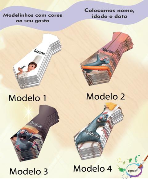 Adesivo(formato Gravata)-ratatouille