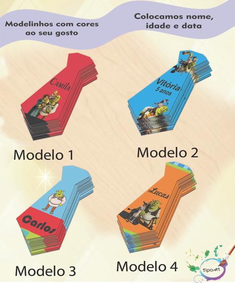 Adesivo(formato Gravata)-shrek