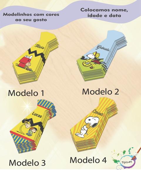 Adesivo(formato Gravata)-snoopy