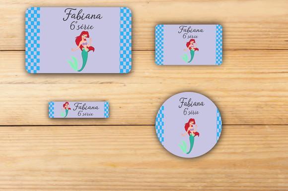 Adesivos Escolar -ariel-mod 3