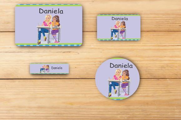 Adesivos Escolar -barbie-mod 4