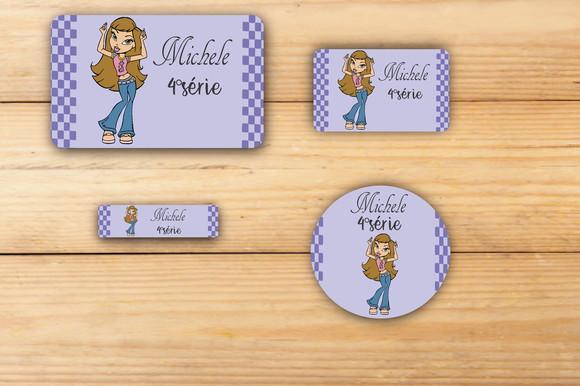 Adesivos Escolar -bratz-mod 3