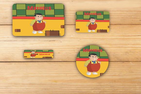 Adesivos Escolar -chaves-mod 2