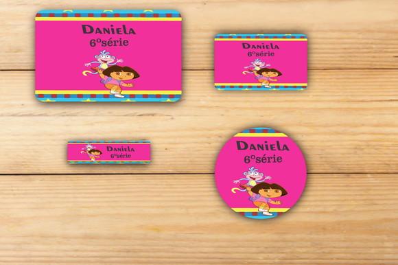 Adesivos Escolar -dora-mod 2