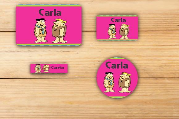 Adesivos Escolar -fred Flintstone-mod 4