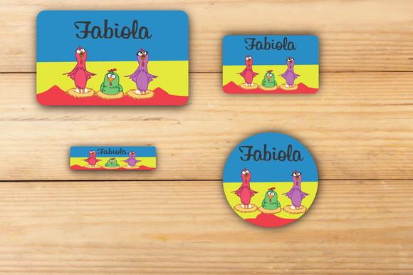 Adesivos Escolar -galinha Pintadinha-mod 2