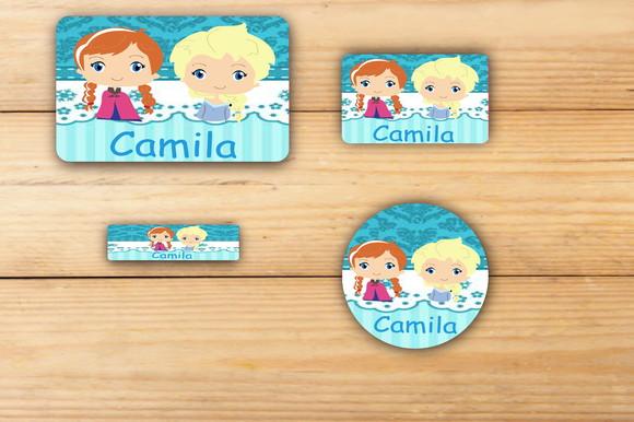 Adesivos Escolar -frozen-mod 1