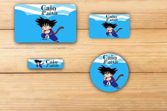 Adesivos Escolar -goku-mod 4