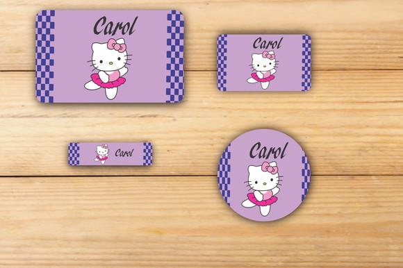 Adesivos Escolar -hello Kitty-mod 2