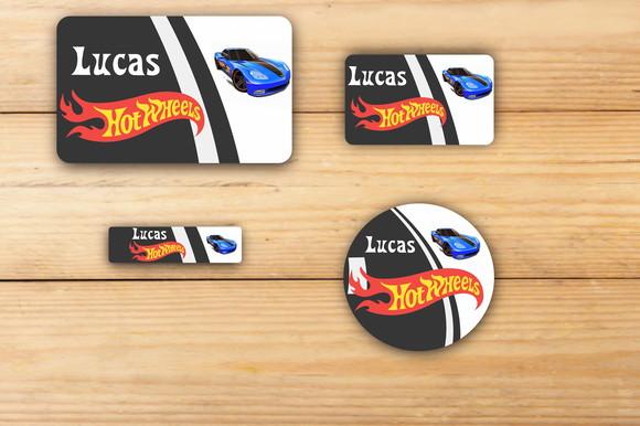 Adesivos Escolar -hot Whells Mod 3