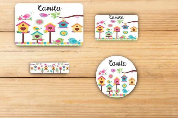 Adesivos Escolar -jardim Encantado -mod 1