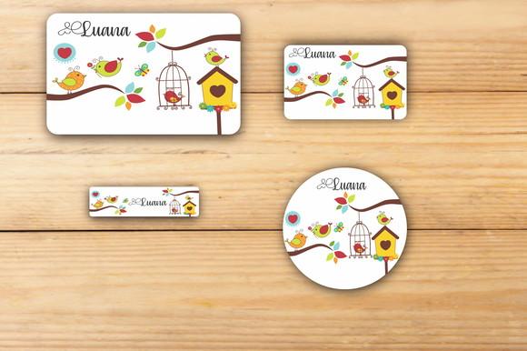 Adesivos Escolar -jardim Encantado -mod 4