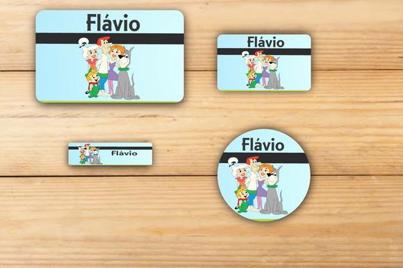 Adesivos Escolar -jetsons-mod 3