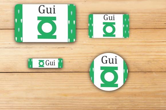 Adesivos Escolar -lanterna Verde-mod 4
