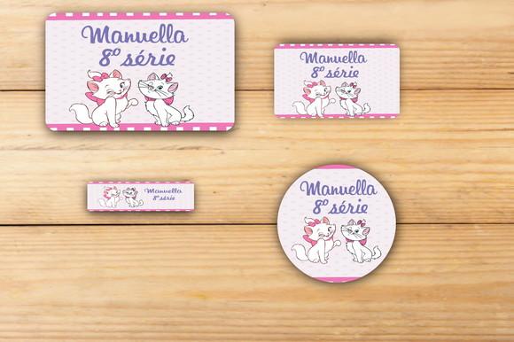 Adesivos Escolar -marie-mod 4