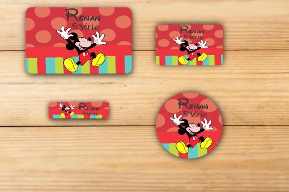 Adesivos Escolar -mickey-mod 3