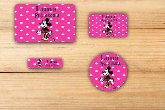 Adesivos Escolar -minnie-mod 3