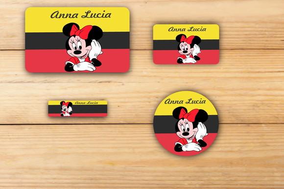 Adesivos Escolar -minnie-mod 1