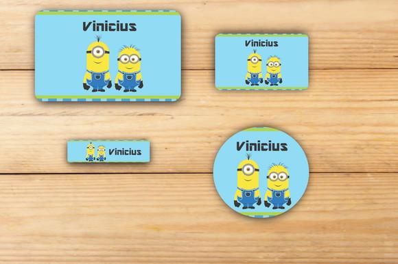 Adesivos Escolar -minions-mod 2