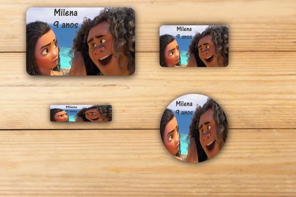 Adesivos Escolar -moana e Mauí Mod 2