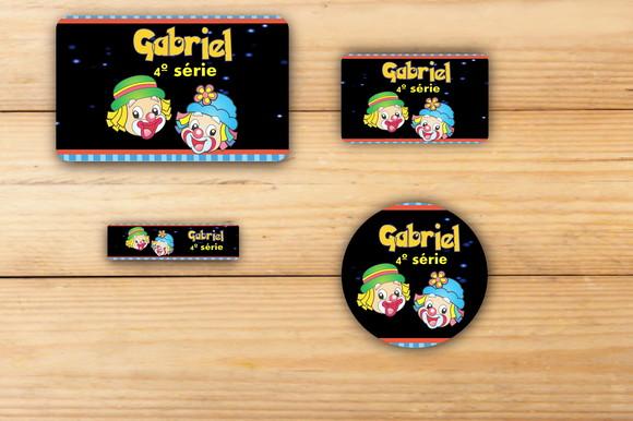 Adesivos Escolar -patatí Patatá-mod 1