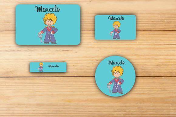 Adesivos Escolar -pequeno Príncipe -mod 2