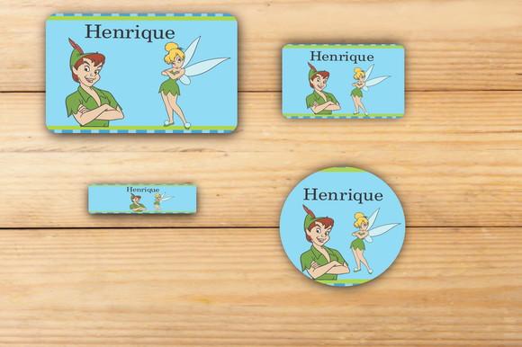 Adesivos Escolar -peter Pan-mod 2