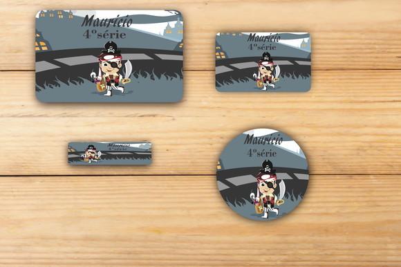Adesivos Escolar -pirata-mod 2