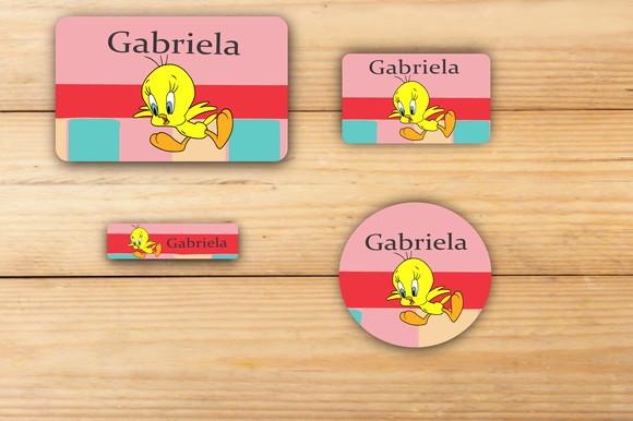 Adesivos Escolar -piu Piu-mod 1