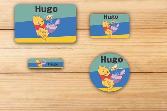 Adesivos Escolar -pooh-mod 4