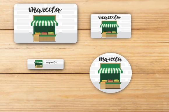 Adesivos Escolar -quitandinha -mod 2
