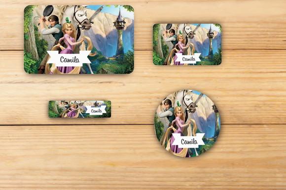Adesivos Escolar -rapunzel-mod 1
