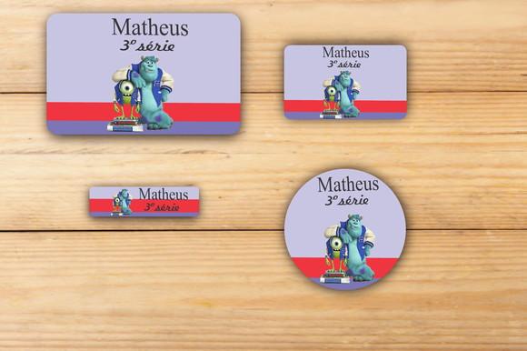 Adesivos Escolar -sullivani-mod 1
