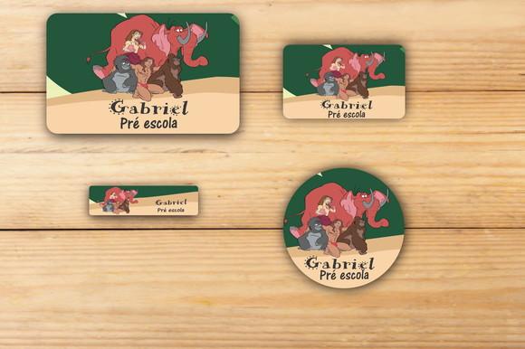 Adesivos Escolar -tarzan-mod 3