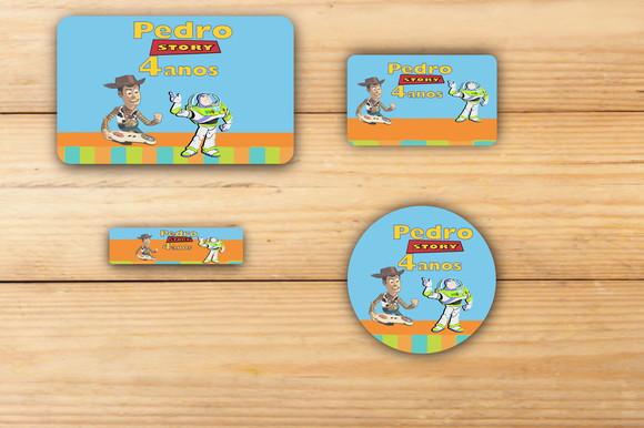 Adesivos Escolar -toy Story-mod 1