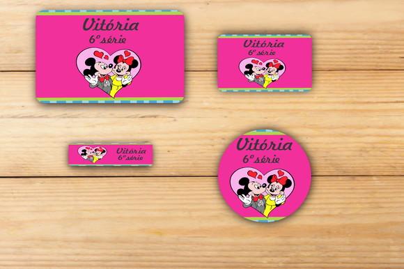 Adesivos Escolar -turma do Mickey-mod 4