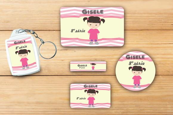 Adesivos Escolar+ Chaveiro Acrilico -boo-modelo 4