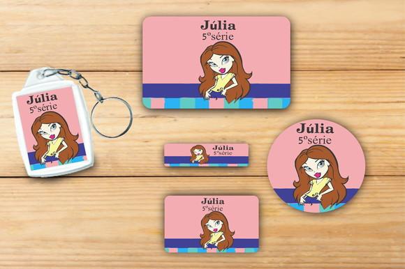 Adesivos Escolar+ Chaveiro Acrilico -bratz-mod 1