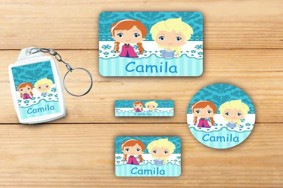 Adesivos Escolar+ Chaveiro Acrilico -frozen-mod 1