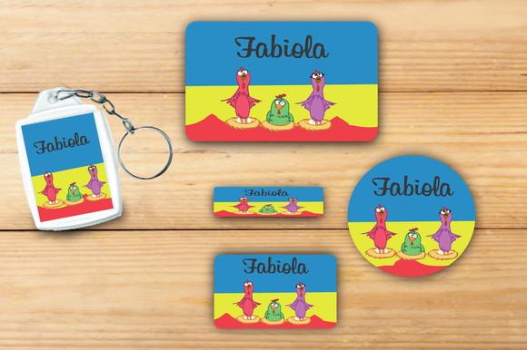 Adesivos Escolar+ Chaveiro Acrilico -galinha Pintadinha-mod2