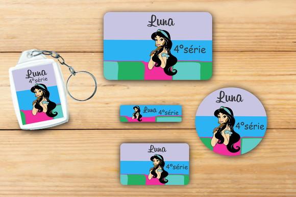 Adesivos Escolar+ Chaveiro Acrilico -jasmine-mod 1