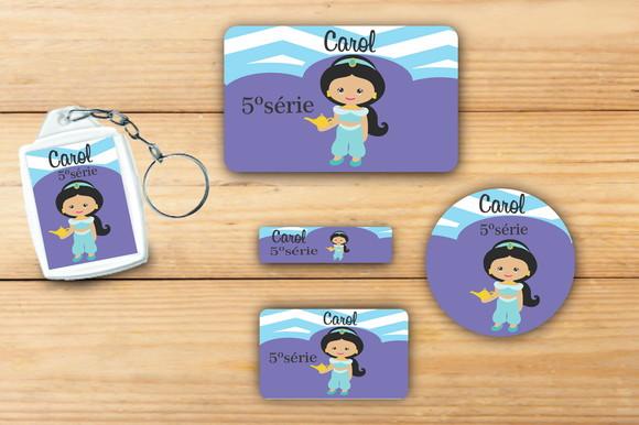 Adesivos Escolar+ Chaveiro Acrilico -jasmine-mod 3