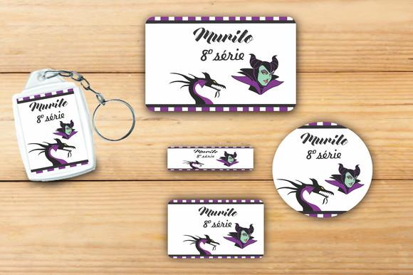 Adesivos Escolar+ Chaveiro Acrilico -malevola-mod 4
