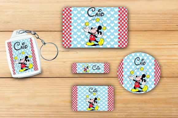 Adesivos Escolar+ Chaveiro Acrilico -mickey-mod 2