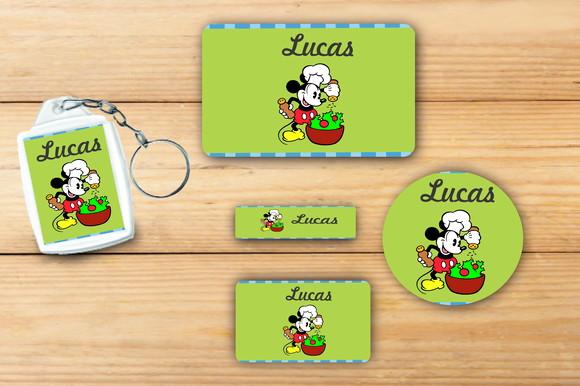 Adesivos Escolar+ Chaveiro Acrilico -mickey-mod 4