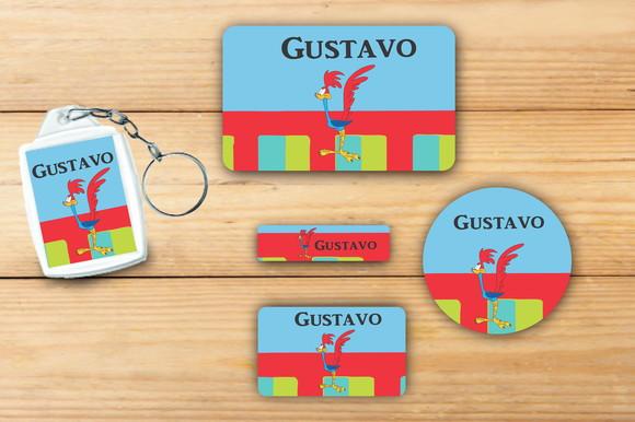 Adesivos Escolar+ Chaveiro Acrilico -papaleguas-mod 3