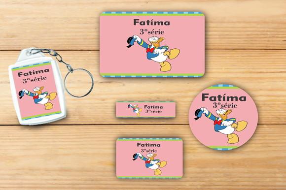 Adesivos Escolar+ Chaveiro Acrilico -pato Donald-mod 4