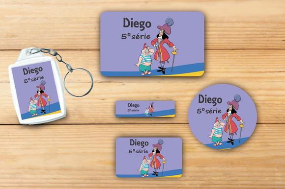 Adesivos Escolar+ Chaveiro Acrilico -peter Pan-mod 4