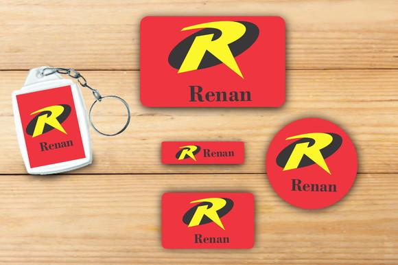 Adesivos Escolar+ Chaveiro Acrilico -robin-mod 4