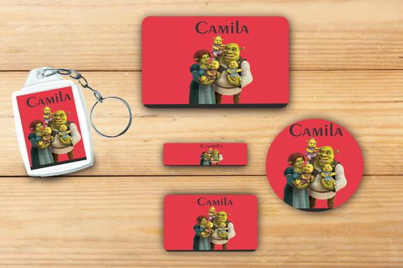 Adesivos Escolar+ Chaveiro Acrilico -shrek-mod 1